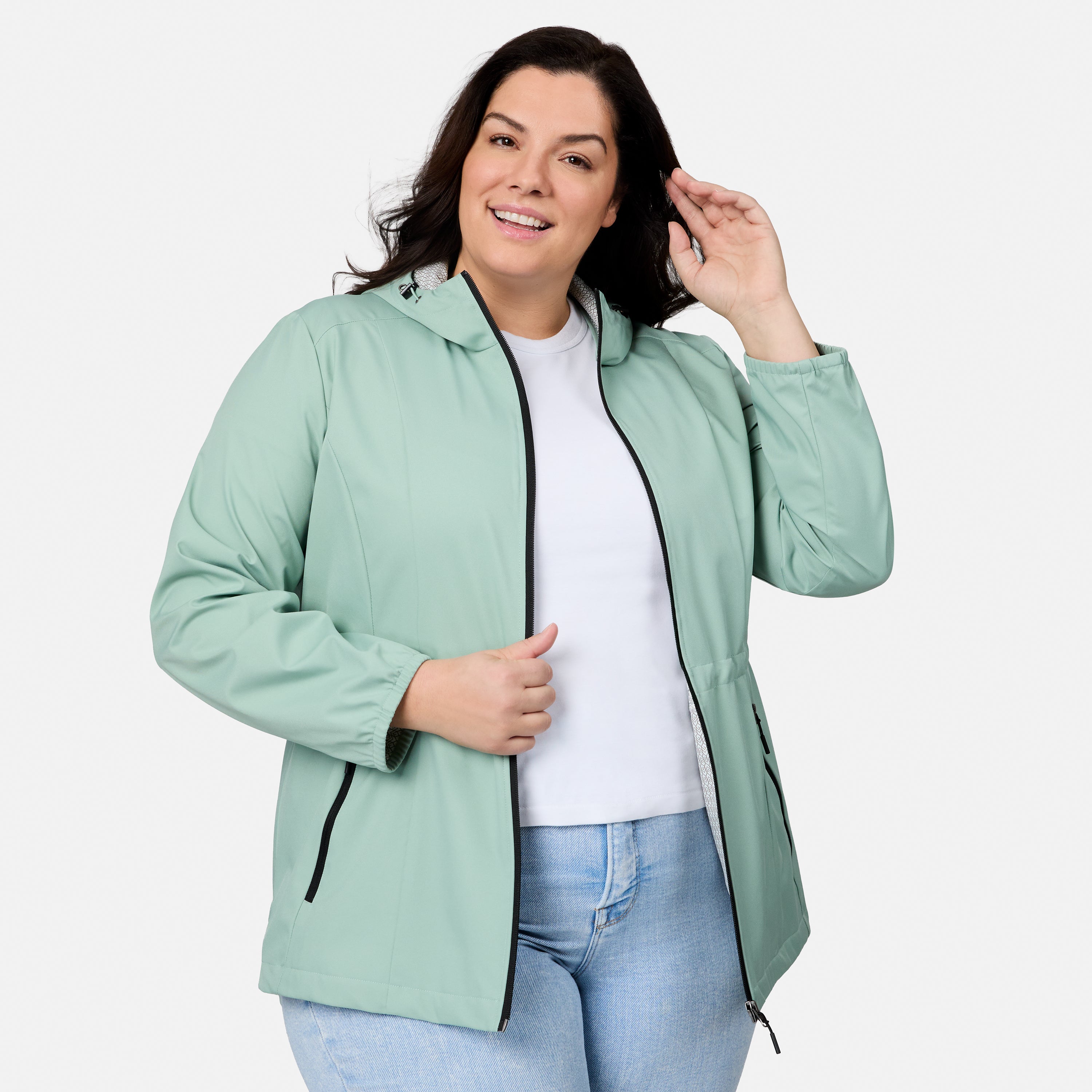 Women's Plus Size X2O Anorak Rain Jacket – Free Country