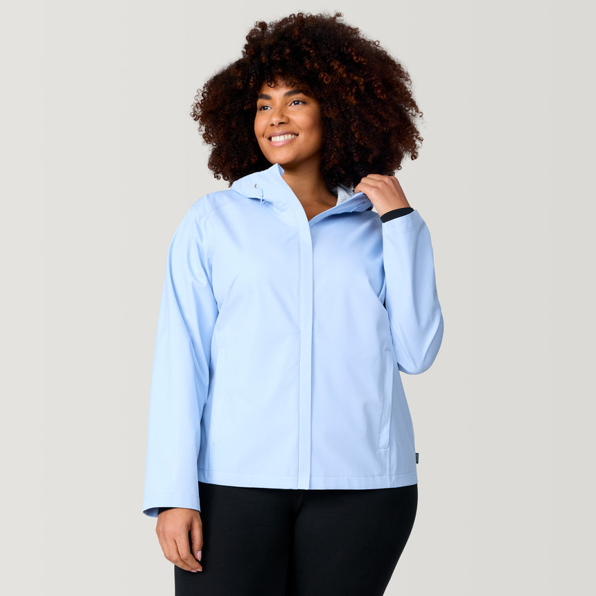 Women's Plus Size X2O Packable Rain Jacket