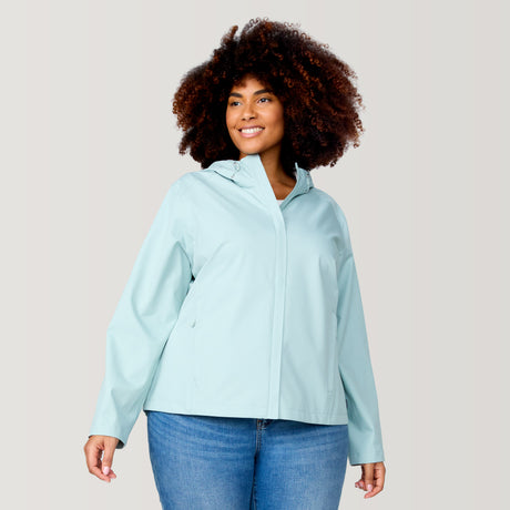 Women's Plus Size X2O Packable Rain Jacket