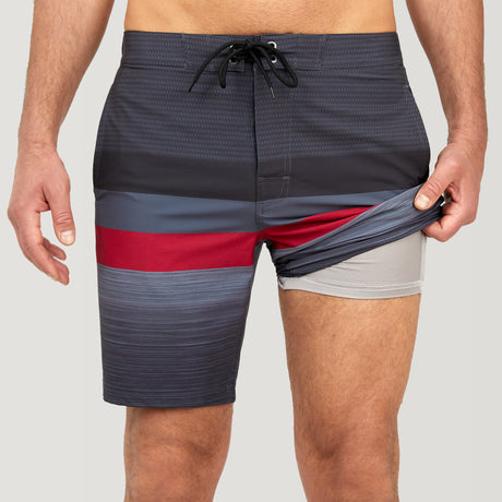 Men's Icon Stripe Surf Swim Short