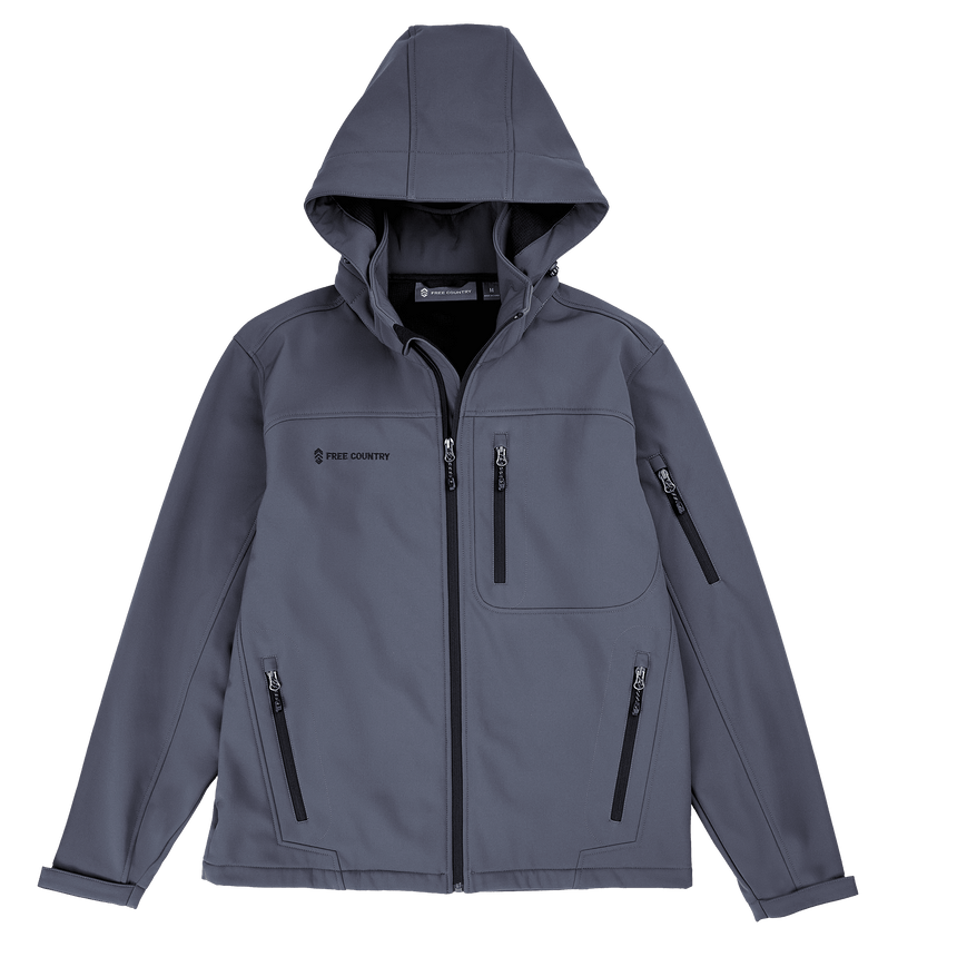 Men's Odyssey II Flex Super Softshell® Jacket - Charcoal - M #color_charcoal