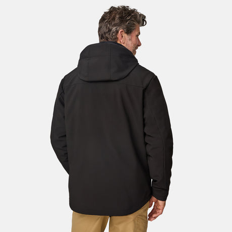 [Jonathan is 6'1" wearing a size Medium.] Men's Atalaya III 3-in-1 Systems Jacket - Black #color_black