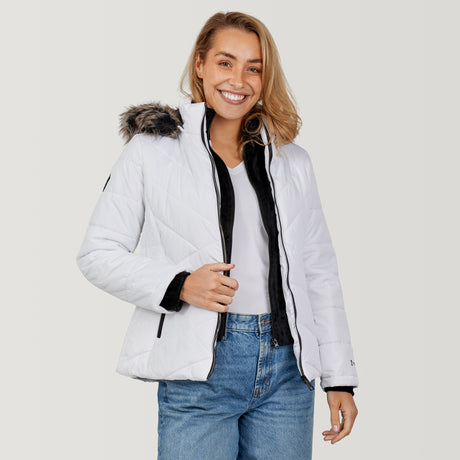 Women's Brisk II Parka Jacket - White - S #color_white