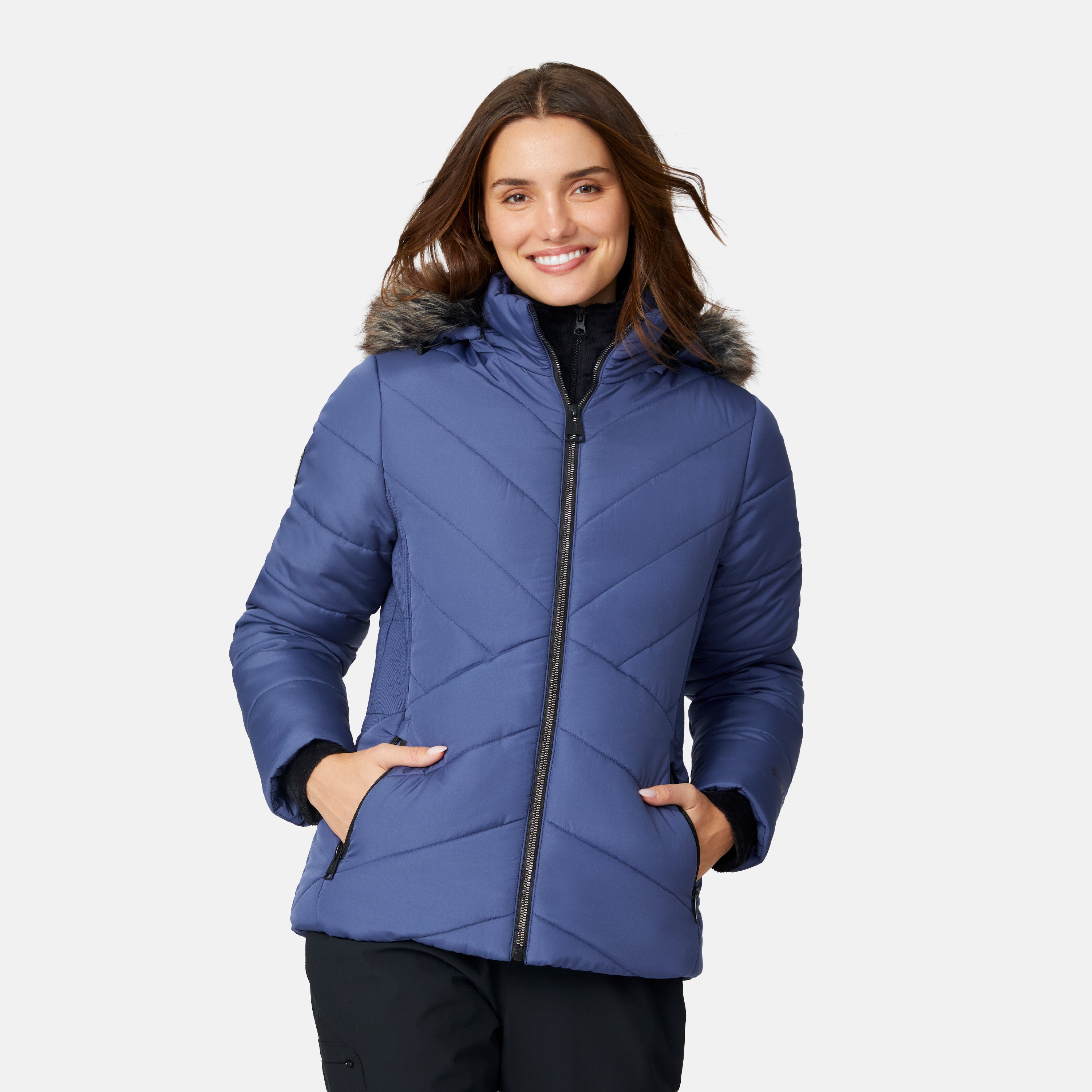 ジャケット・アウター Ria reversible Blue new down jacket Moon Jacket Women | Blue | Tenson