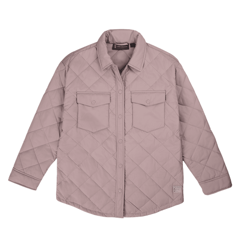 Women's Trailblazer Quilted Shacket - Taupe Chill - S #color_taupe-chill