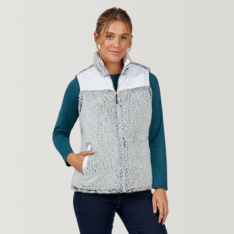 Women's Expedition Stratus Lite Reversible Vest - White - S #color_white