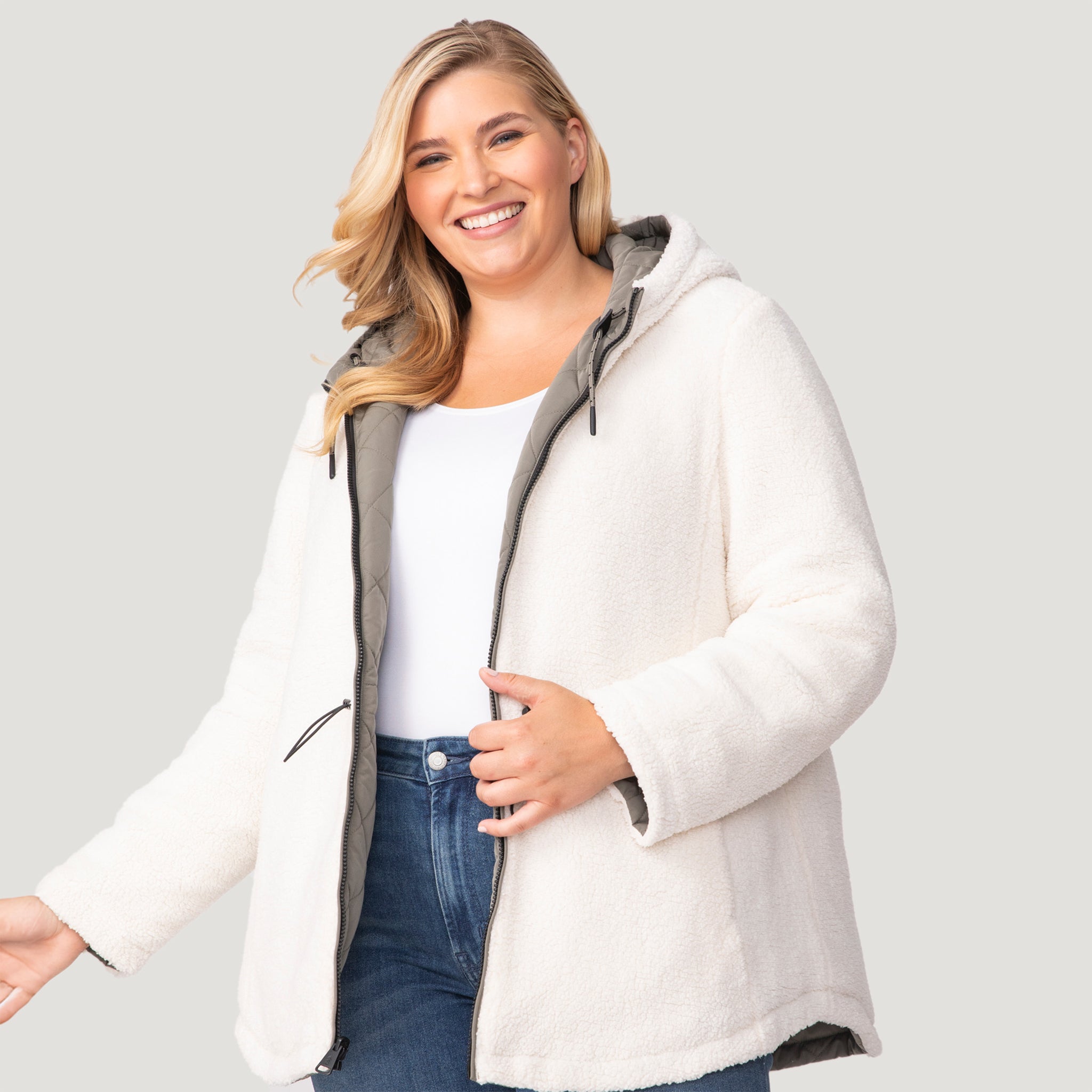 人気特価をすべて Cloud Up It Switch Size Plus Women's Lite Jacket Reversible ジャケット・アウター