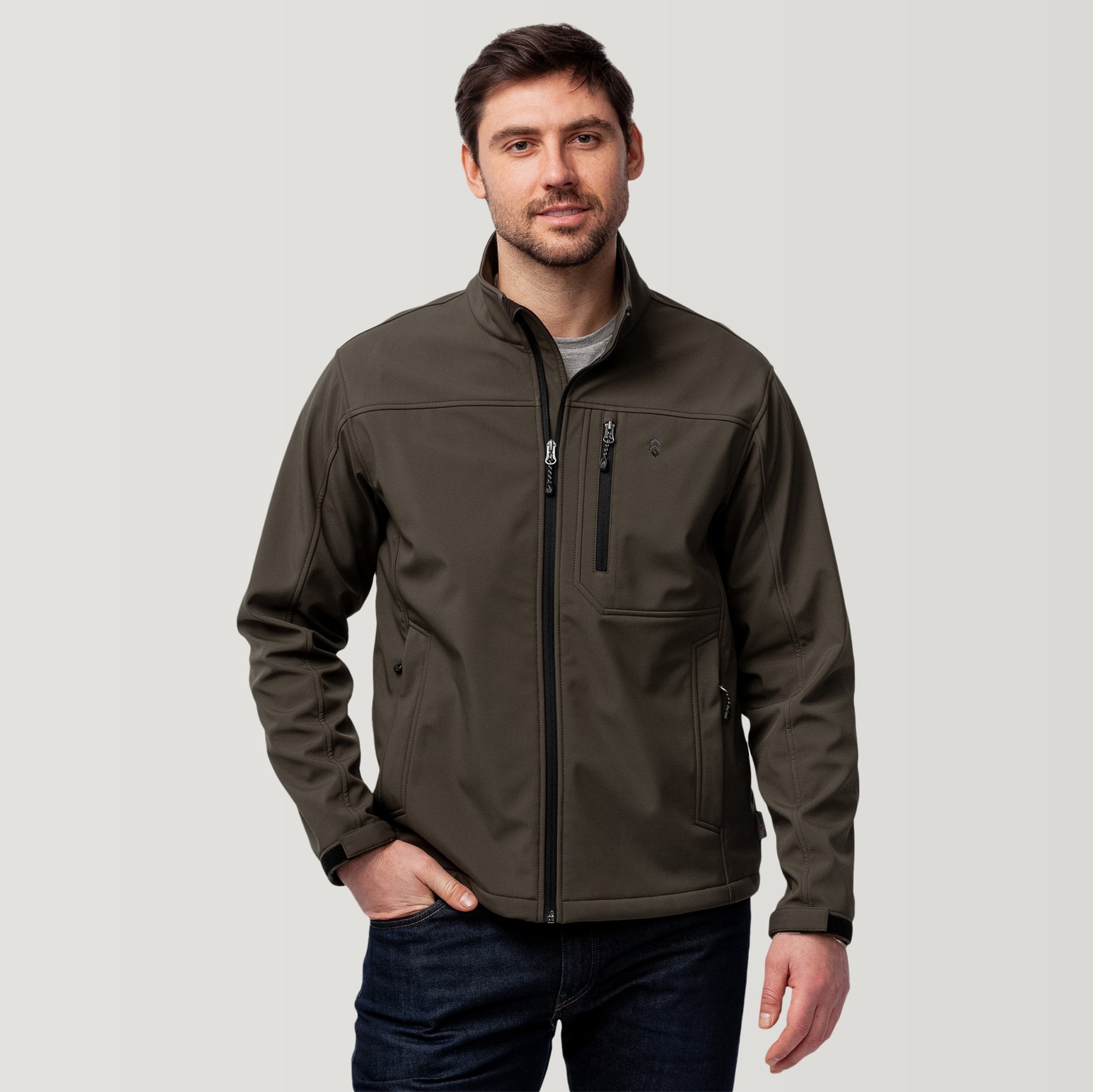 Men's free country hot sale super softshell jacket