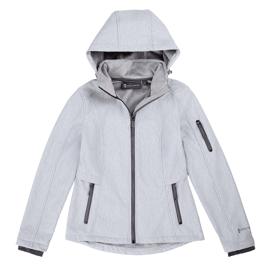 Women's Aeris II Super Softshell® Jacket - Silver Chip - S #color_silver-chip