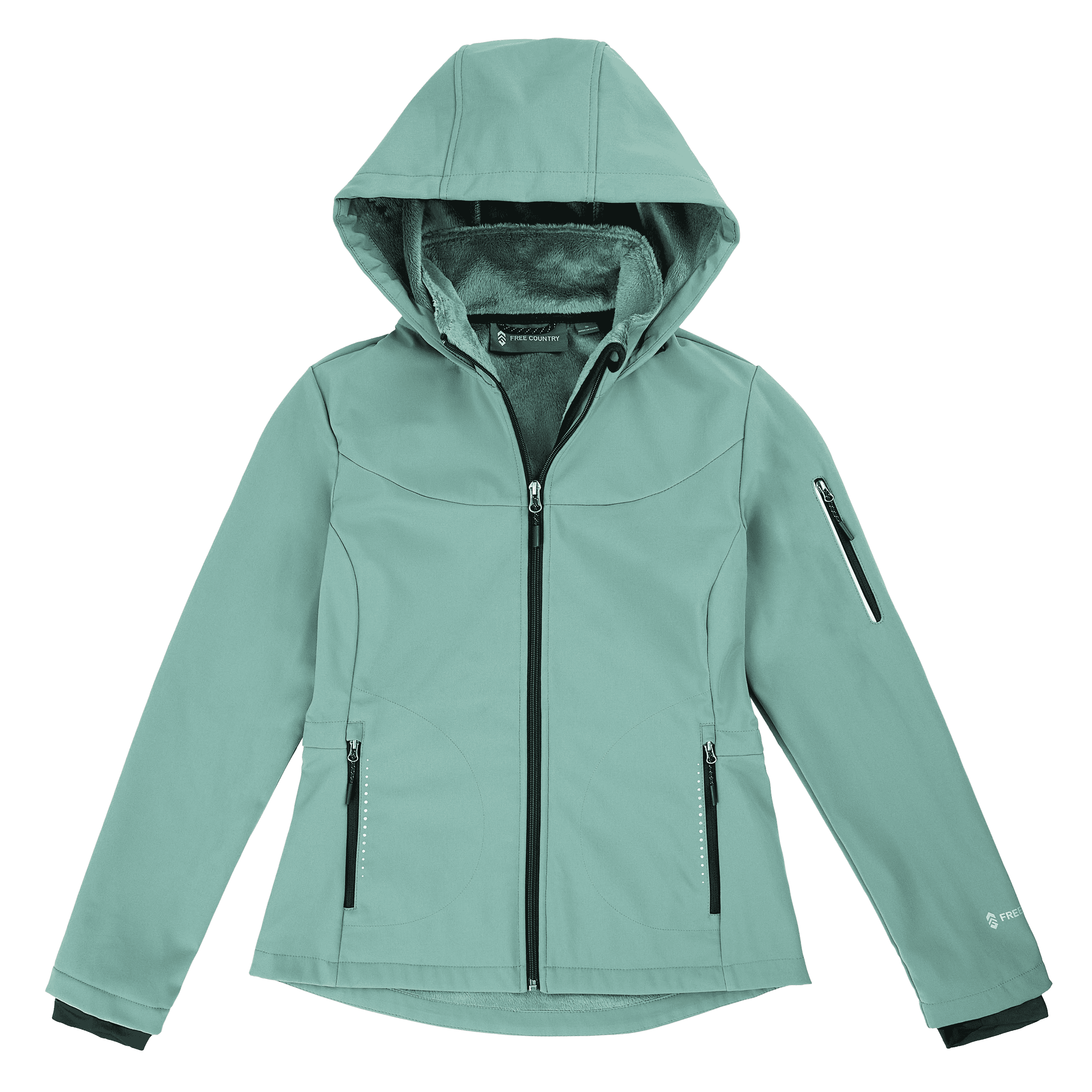 Free country womens soft shell jacket online