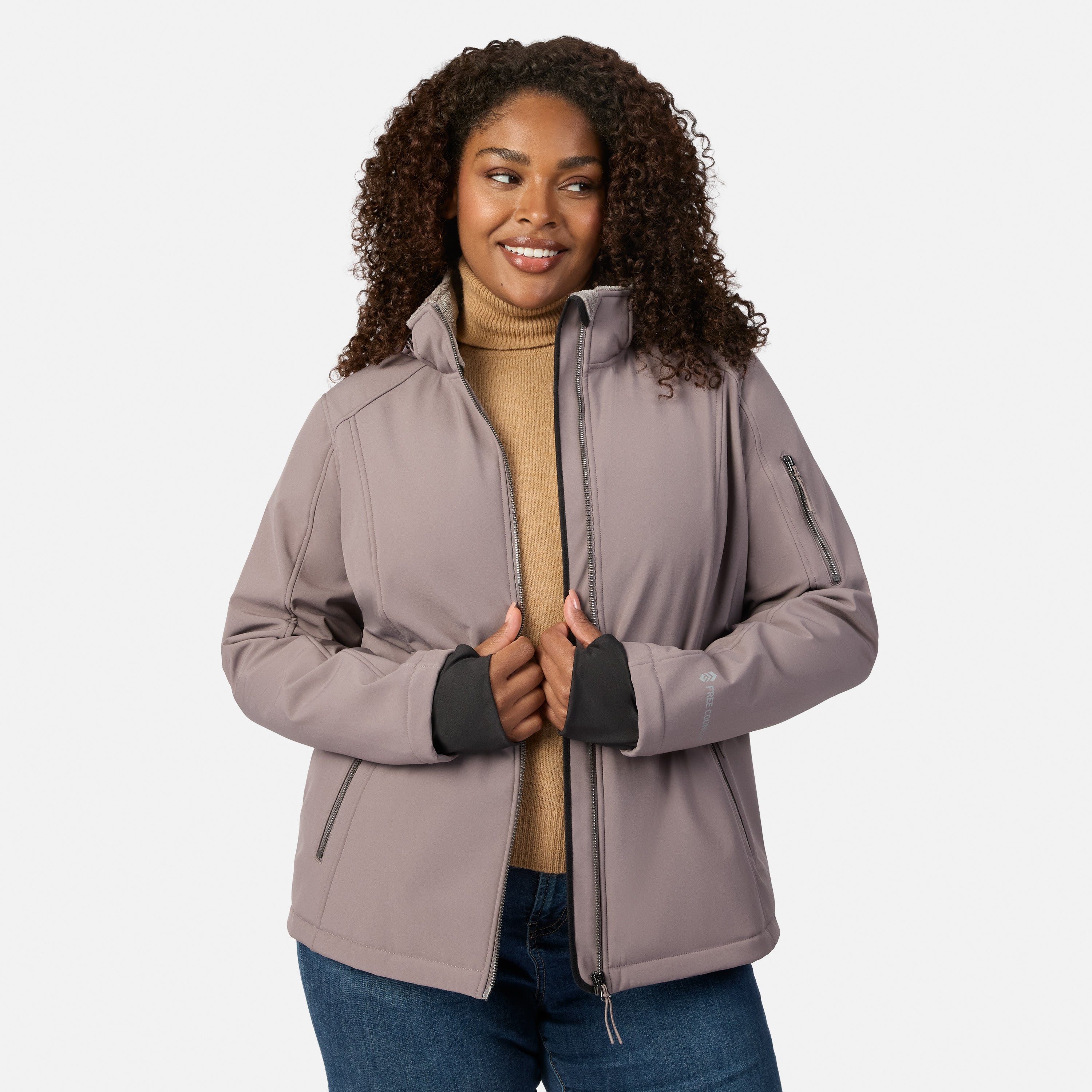 VECTOR Aeris 3L スキーウェア つなぎ レディース Women's Plus Size Aeris II Super Softshell® Jacket – Free Country