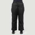 Free Country Women's Plus Size FreeCycle® Chill Off Padded Ski Pant - Black - 1X #color_black