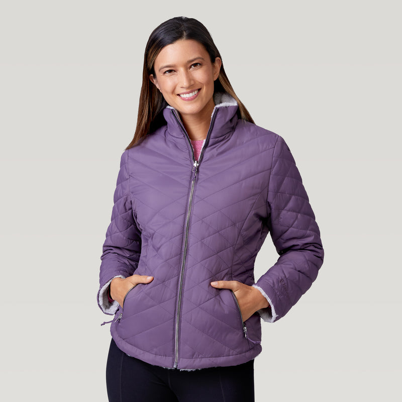Women’s FreeCycle® Cloud Lite II Reversible Jacket - Fig - S 