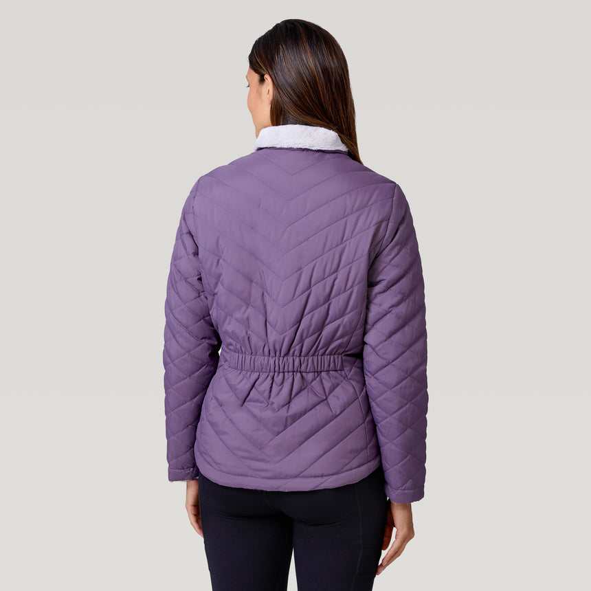 Women’s FreeCycle® Cloud Lite II Reversible Jacket - Fig - S #color_fig