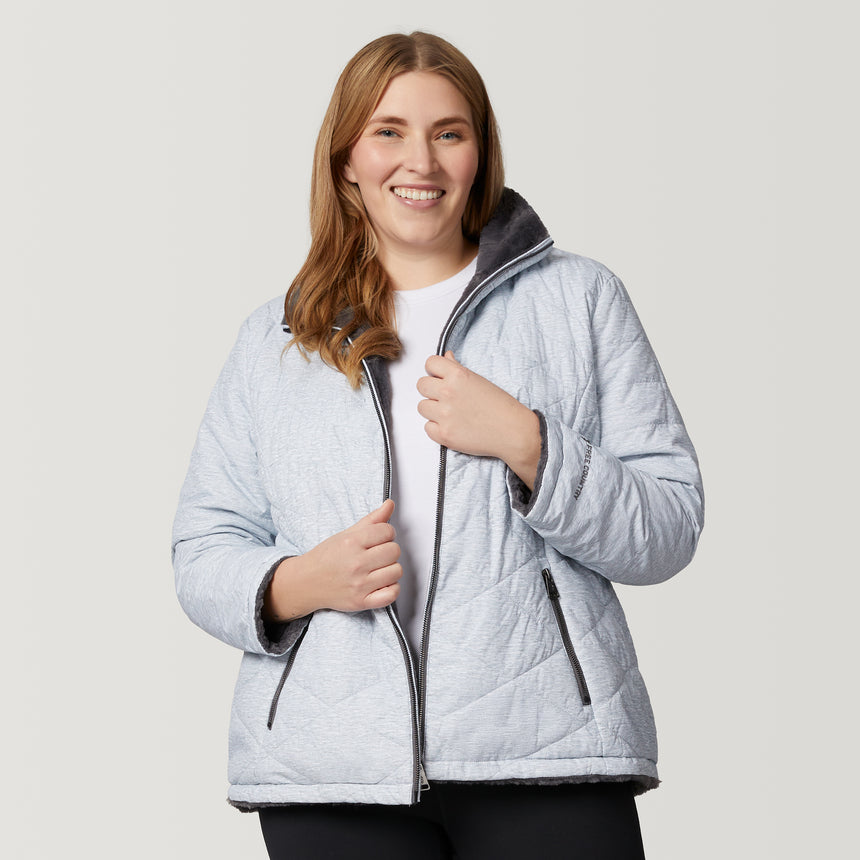 Women's Plus Size FreeCycle® Cloud Lite Reversible Jacket