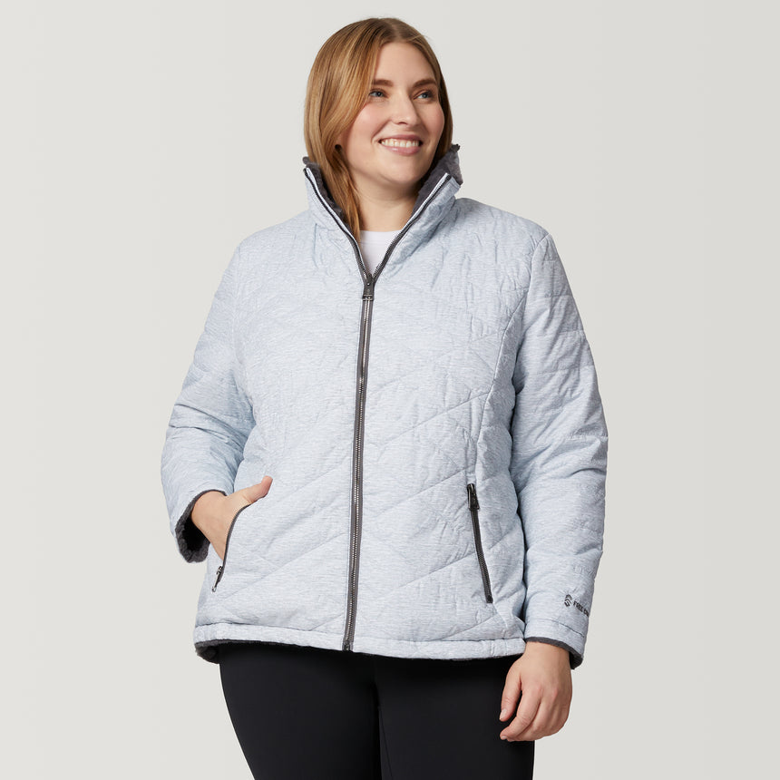 Women's Plus Size FreeCycle® Cloud Lite Reversible Jacket