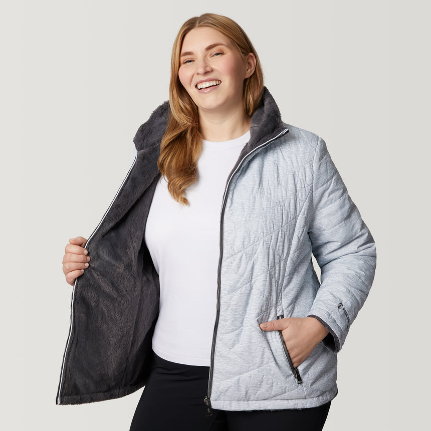 Women's Plus Size FreeCycle® Cloud Lite Reversible Jacket