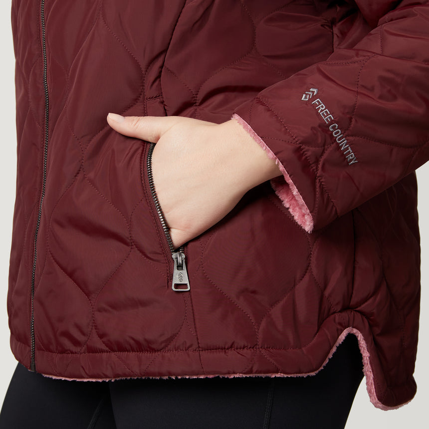 Women's Plus Size Cloud Lite Reversible Jacket