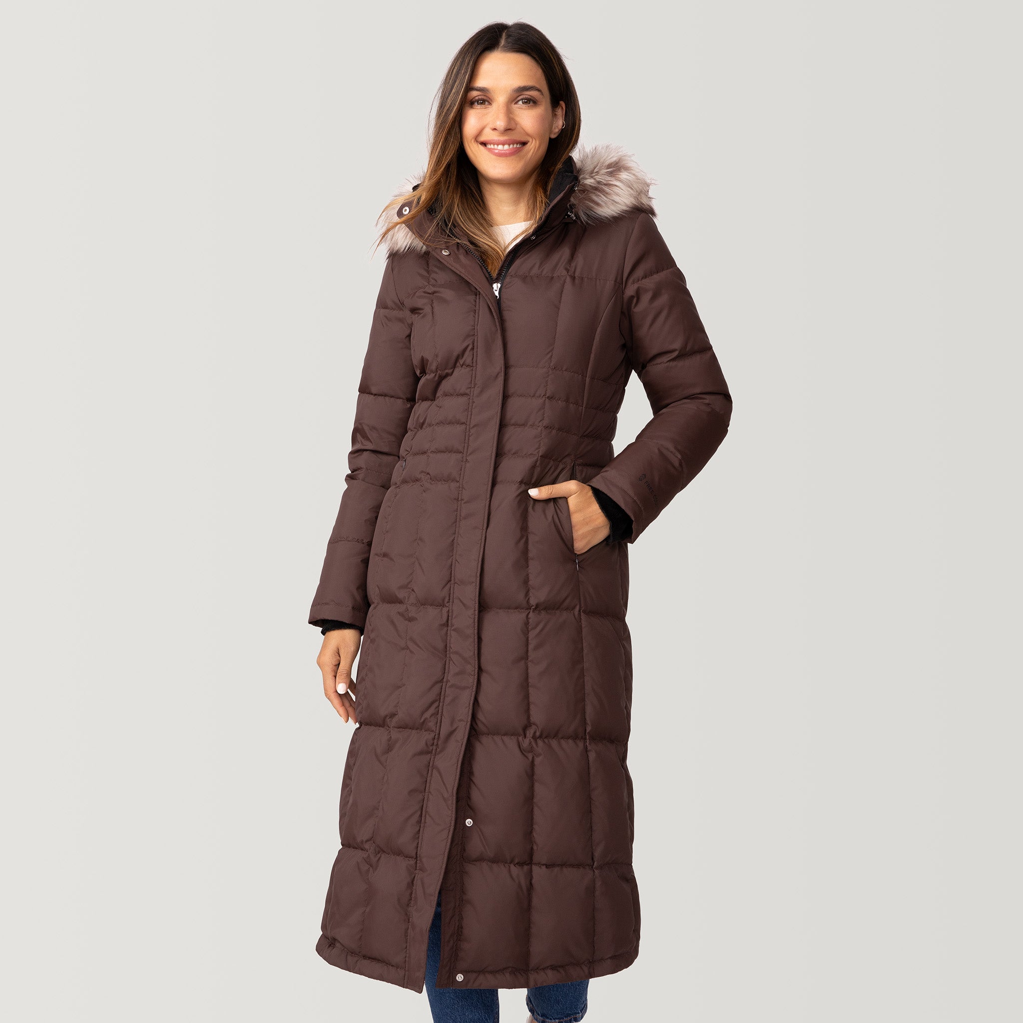 Orders full length down coats ladies