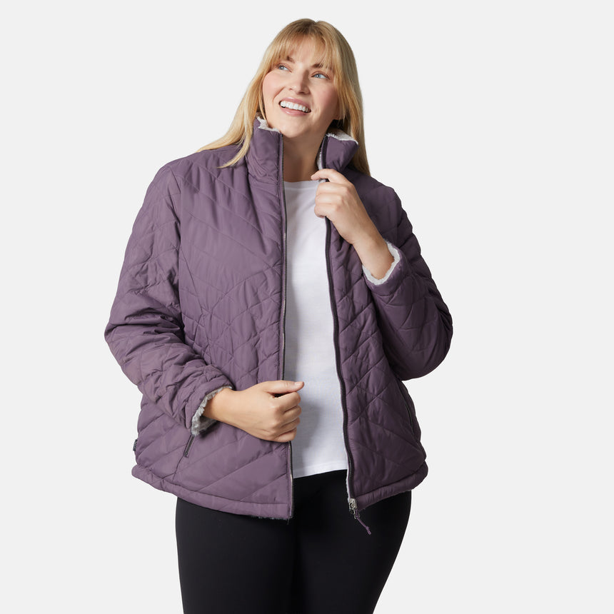 Women's Plus Size FreeCycle® Cloud Lite II Reversible Jacket