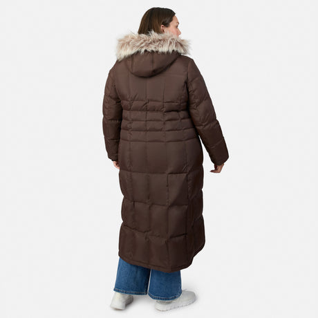 Women's Plus Size Full Length Splendor Down Jacket