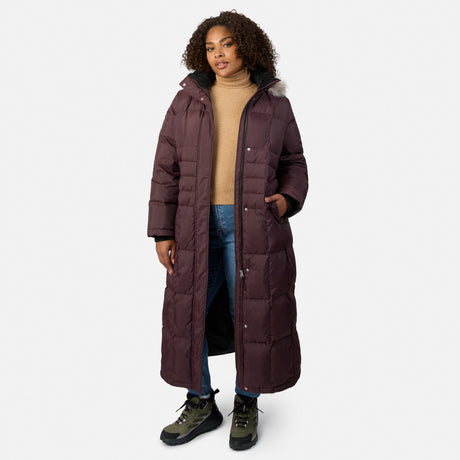 Women's Plus Size Full Length Splendor Down Jacket