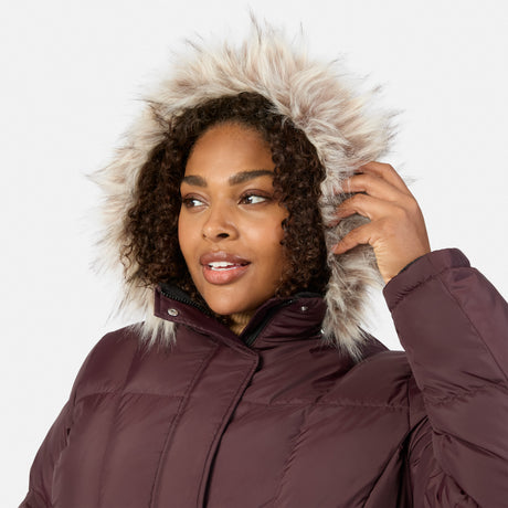 Women's Plus Size Full Length Splendor Down Jacket