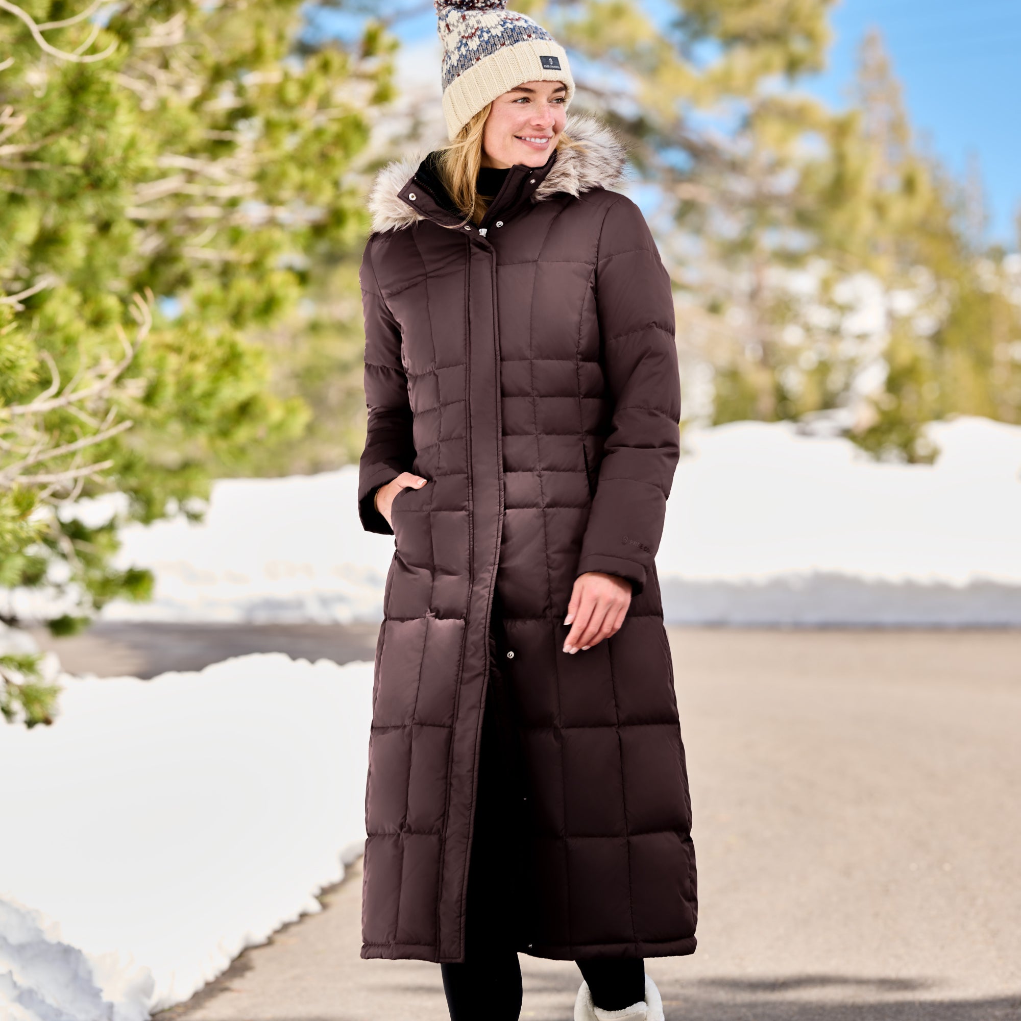 Women's Full Length Splendor Down Jacket – Free Country