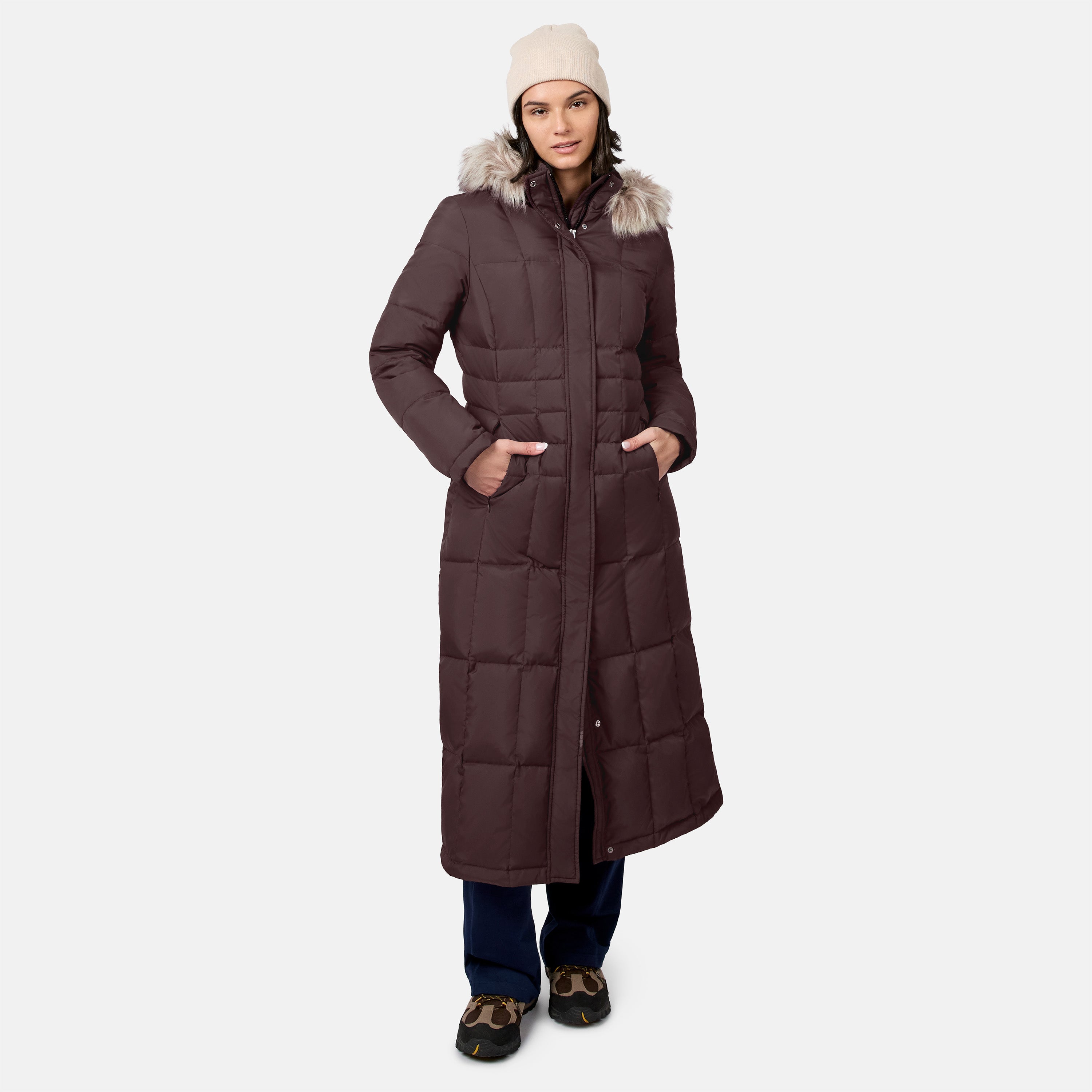 Women's Full Length Splendor Down Jacket – Free Country Women's Full Length Splendor Down Jacket – Free Country