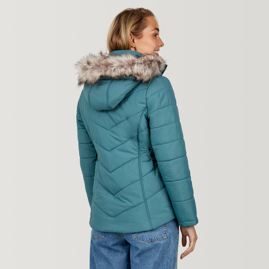 Women's Unstoppable II Poly Air Touch Jacket - Basil - S #color_basil