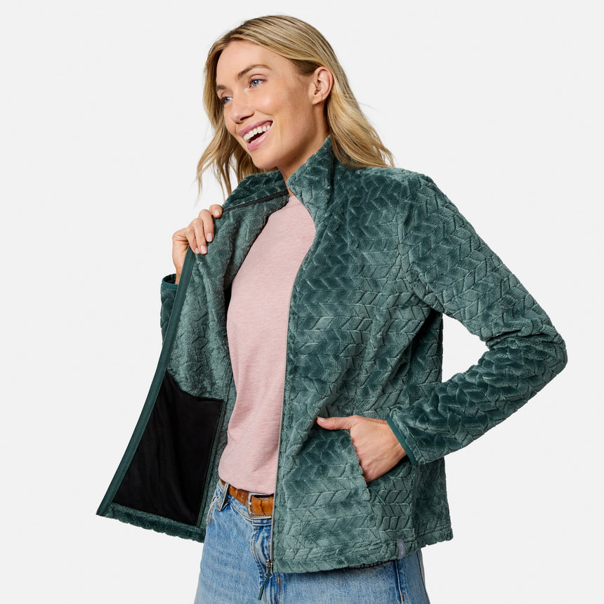 Women's Cable Butter Pile® Jacket