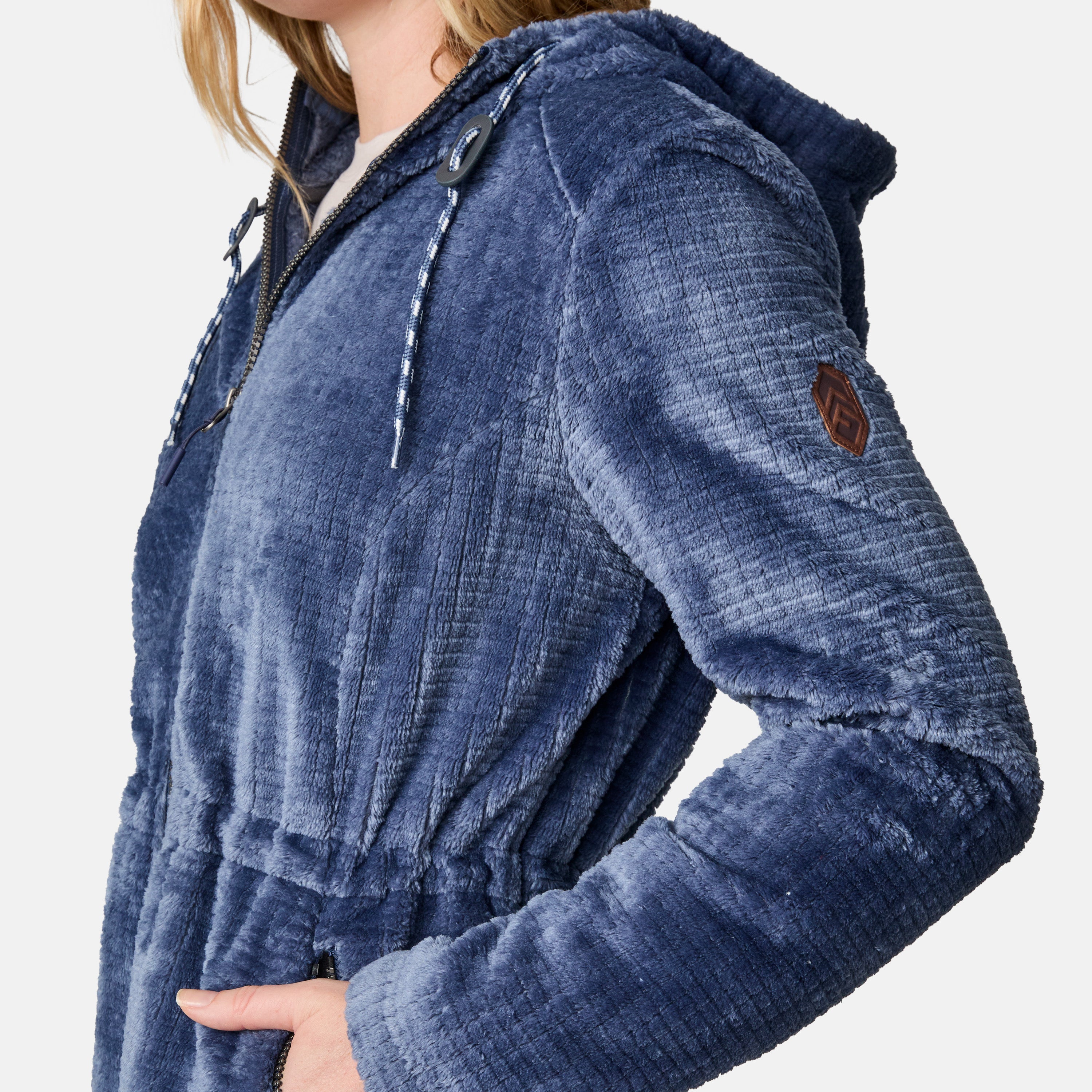 Women's Grid Butter Pile® Anorak Jacket – Free Country