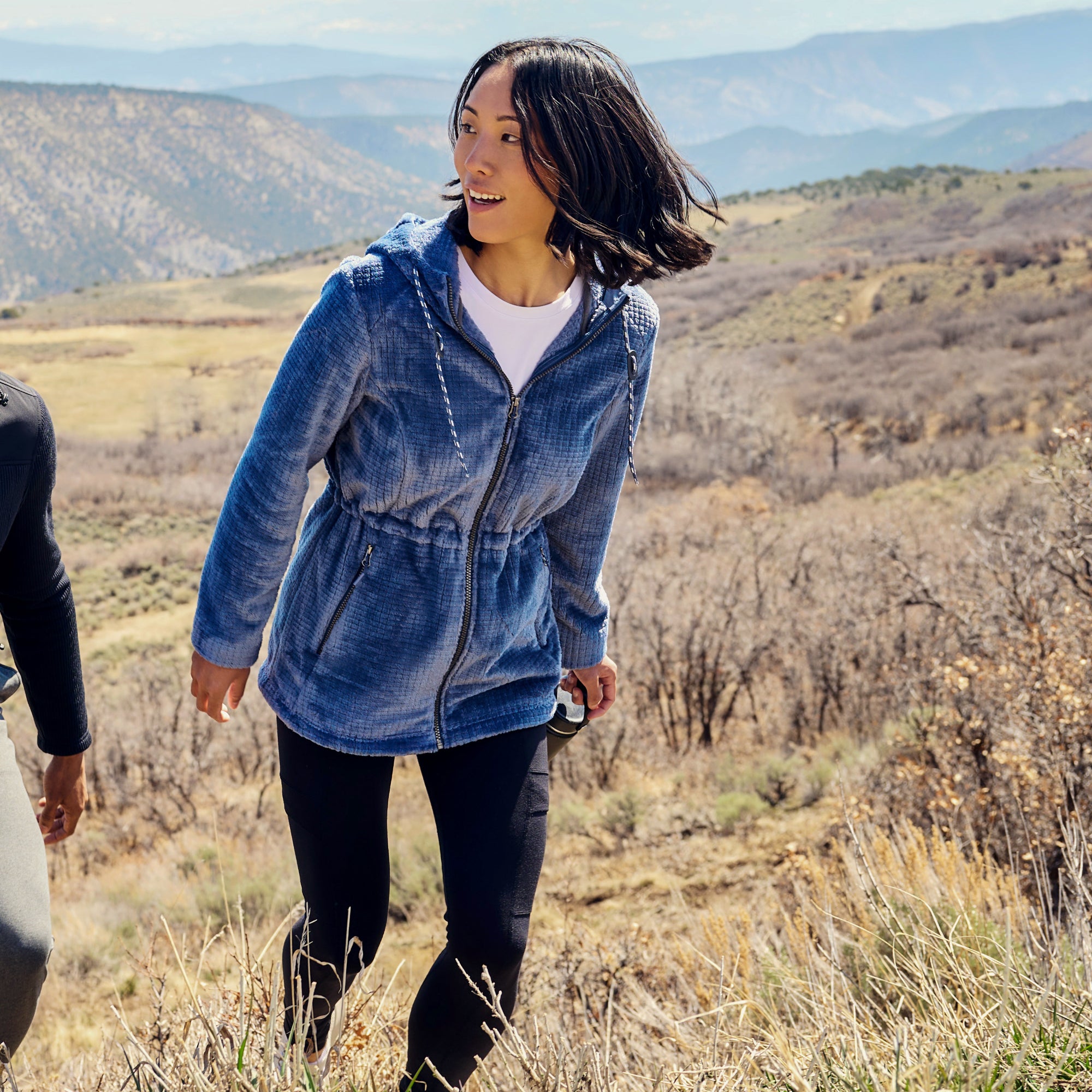 Women's Grid Butter Pile® Anorak Jacket – Free Country
