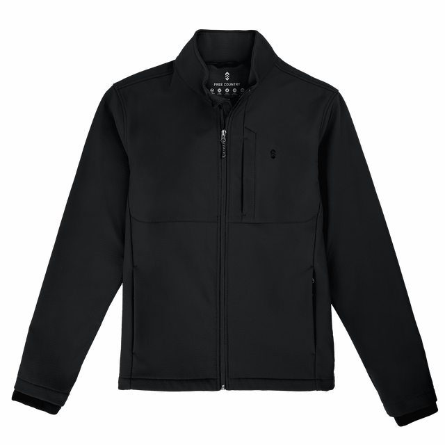Men's Lanier Super Softshell® Jacket - Black - M #color_black