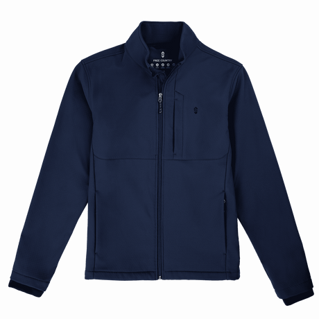 Men's Lanier Super Softshell® Jacket - Dark Navy - M #color_dark-navy