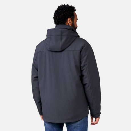 [Jonathan is 6’1” wearing a size Medium.] Men's Atalaya III 3-in-1 Systems Jacket - Deep Charcoal - M #color_deep-charcoal