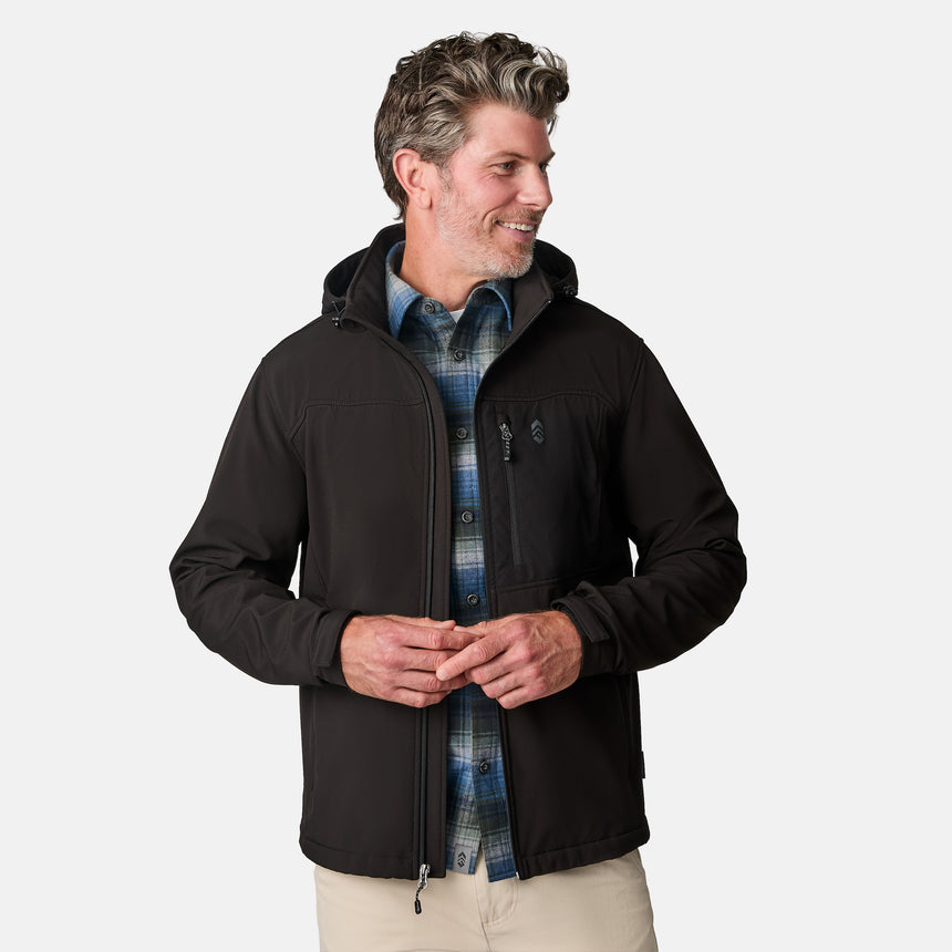 Men's Commuter Super Softshell® Hooded Jacket