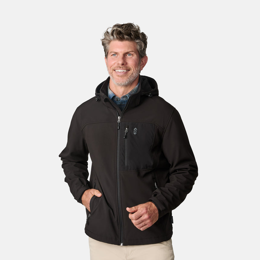 Men's Commuter Super Softshell® Hooded Jacket