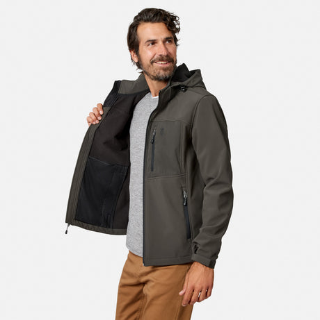 Men's Commuter Super Softshell® Hooded Jacket