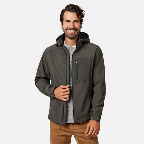 Men's Commuter Super Softshell® Hooded Jacket