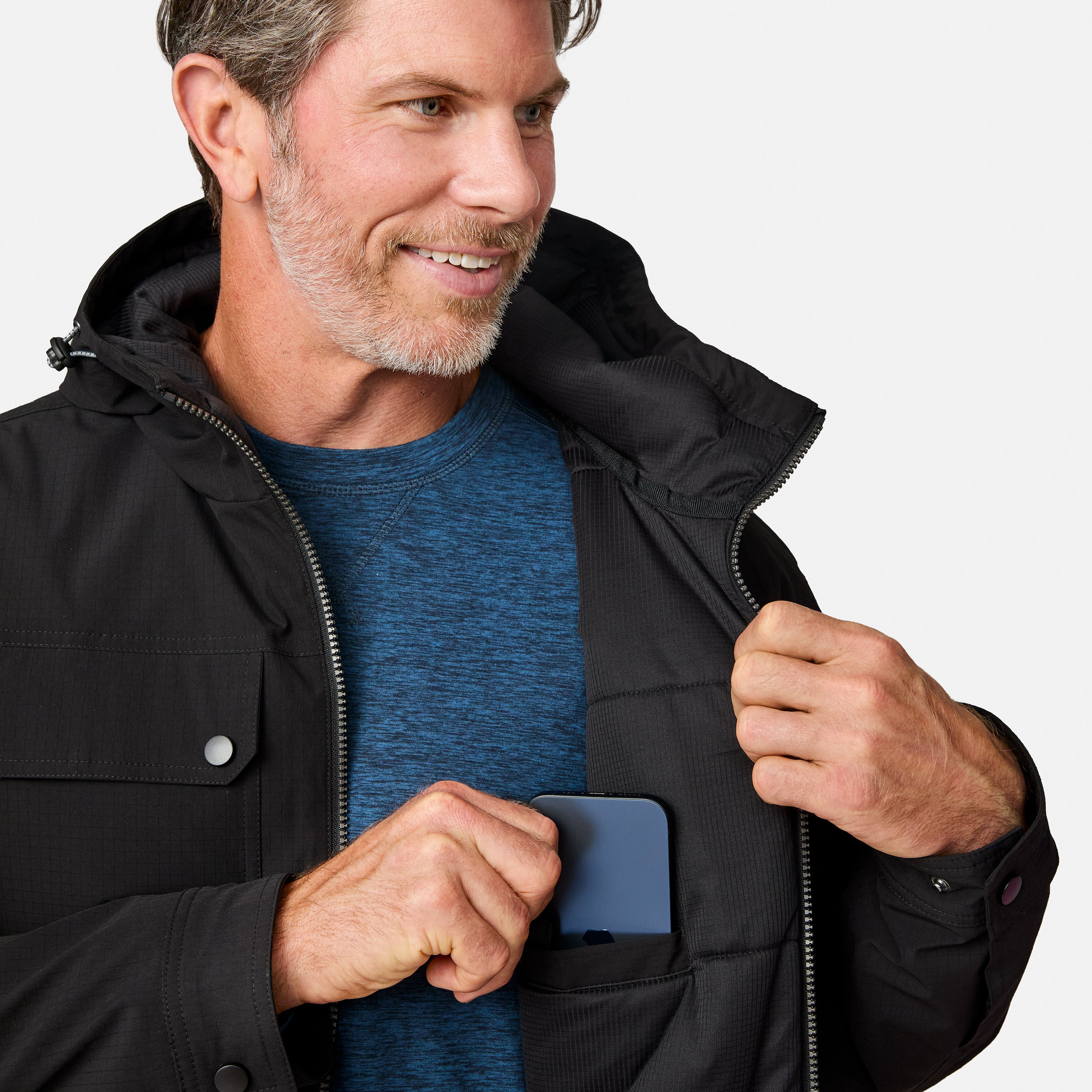 Men's Hooded Cruiser Midweight Jacket – Free Country