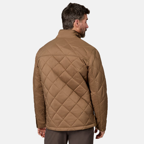 Men's Quilted Snap Front Barn Jacket