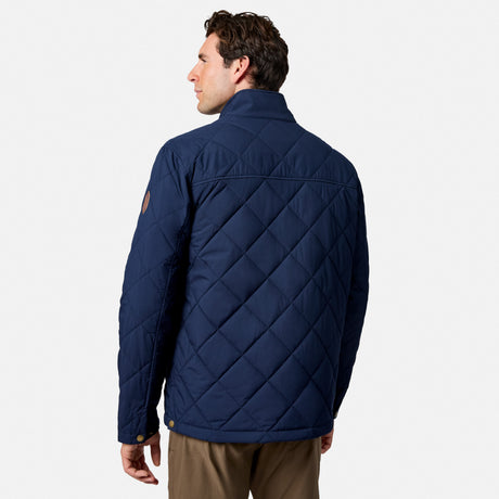 Men's Quilted Snap Front Barn Jacket