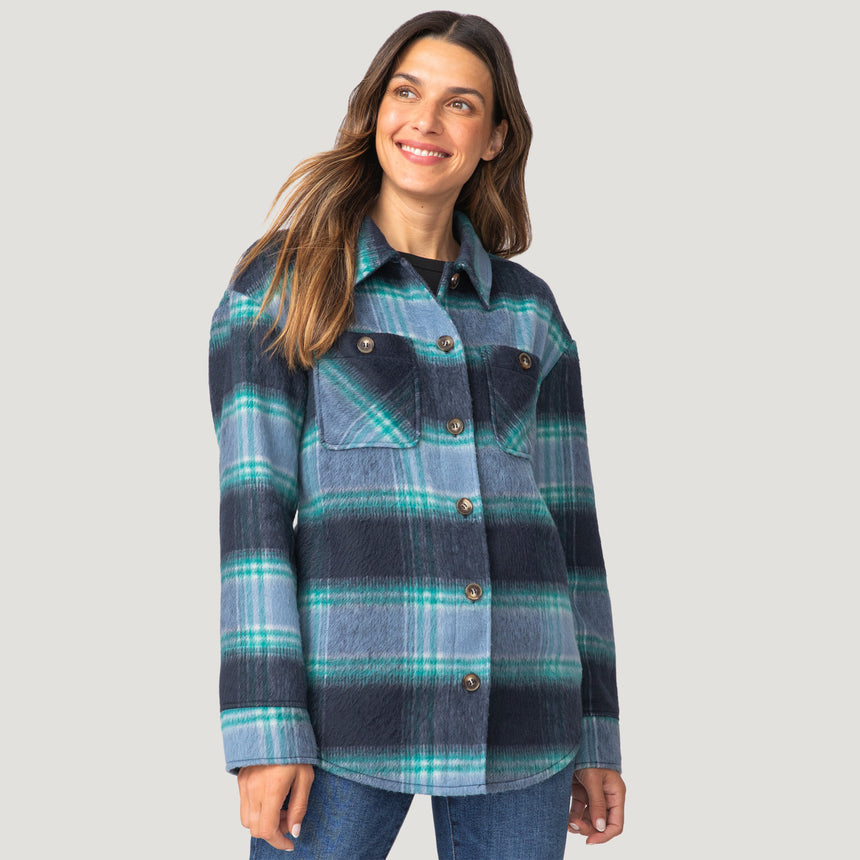 Women's Hayley Plaid Shacket