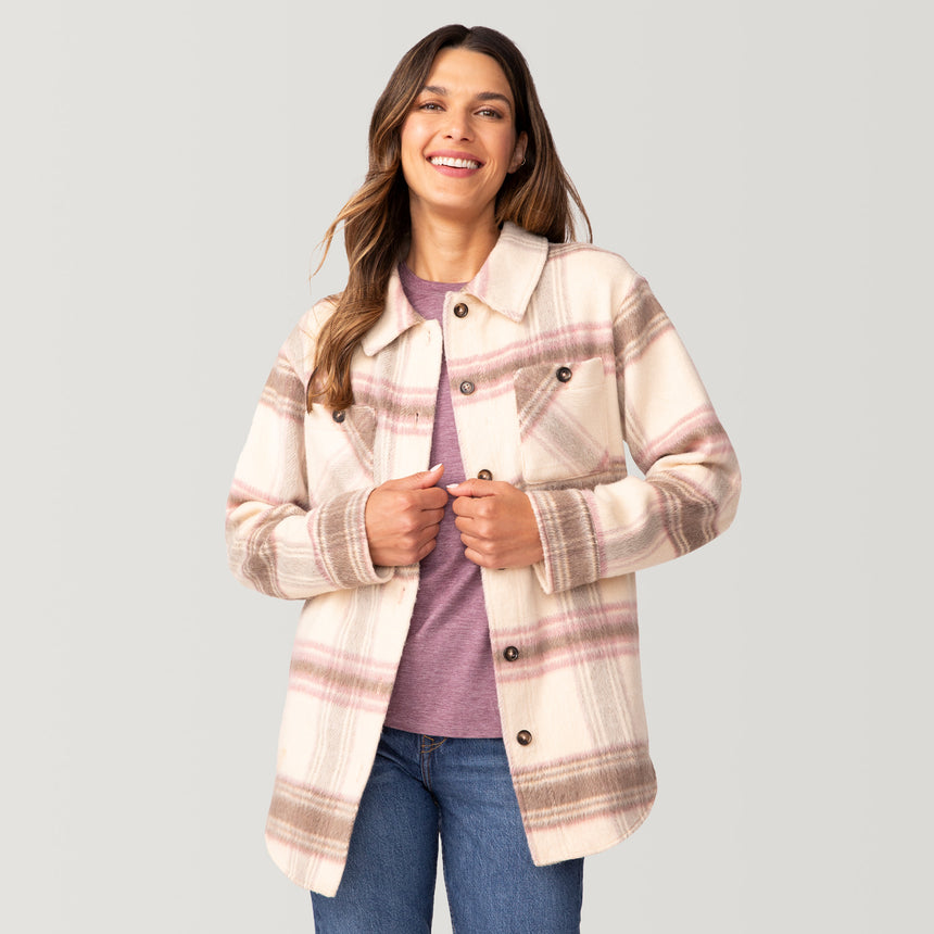 Women's Hayley Plaid Shacket