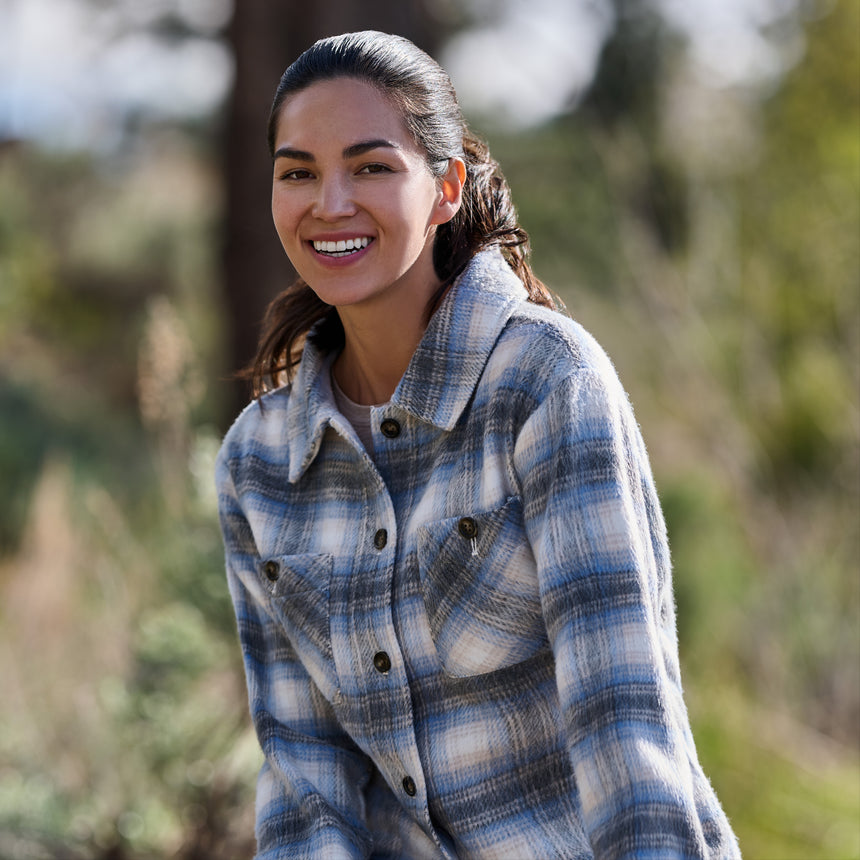 Women's Hayley Plaid Shacket