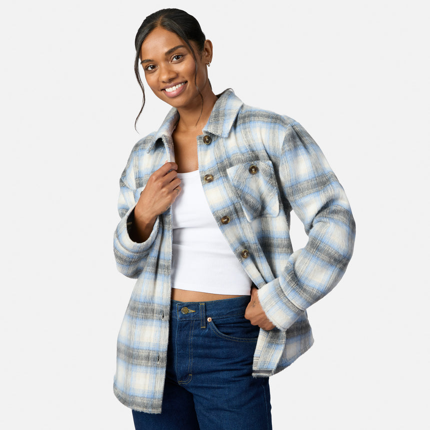 Women's Hayley Plaid Shacket