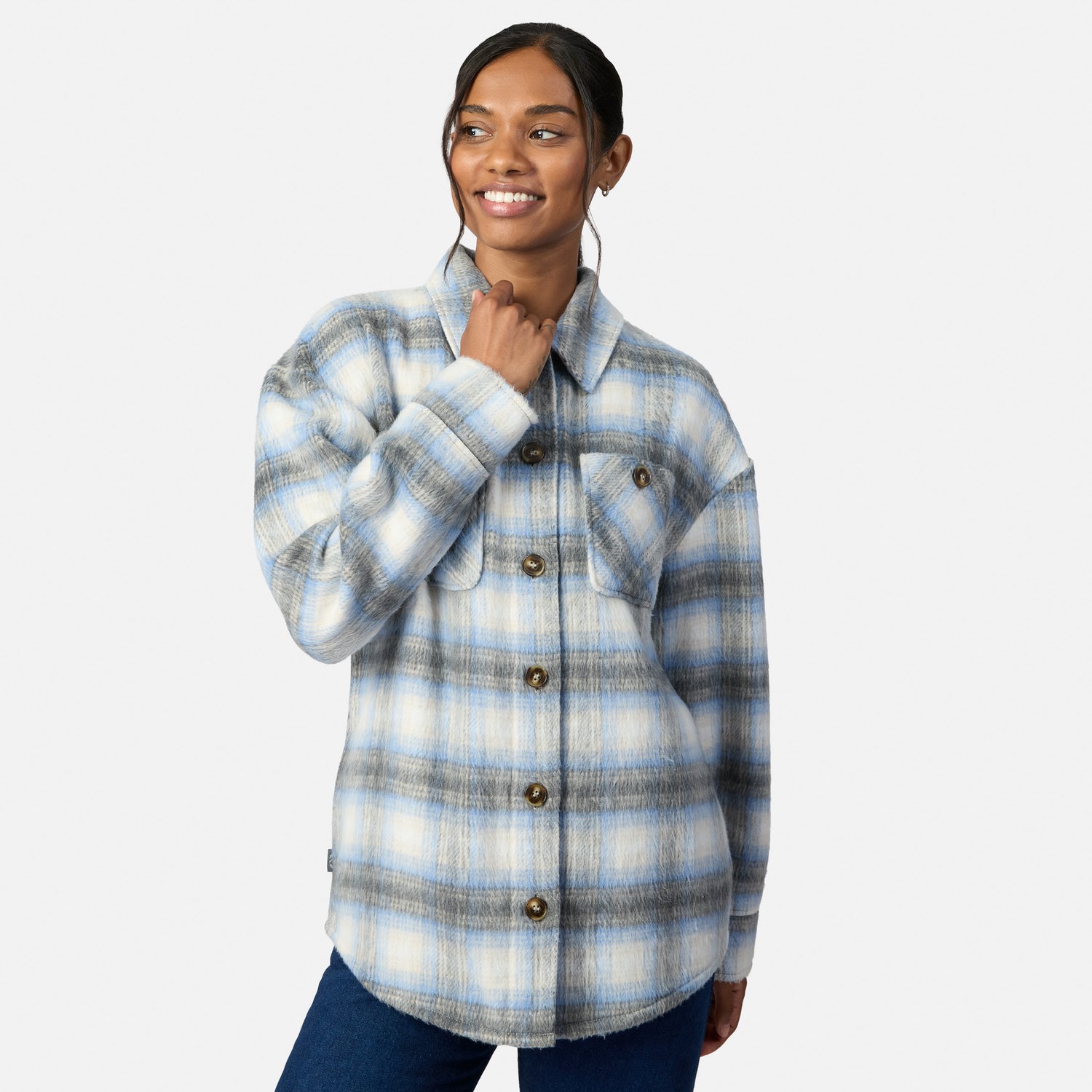 Women's Hayley Plaid Shacket