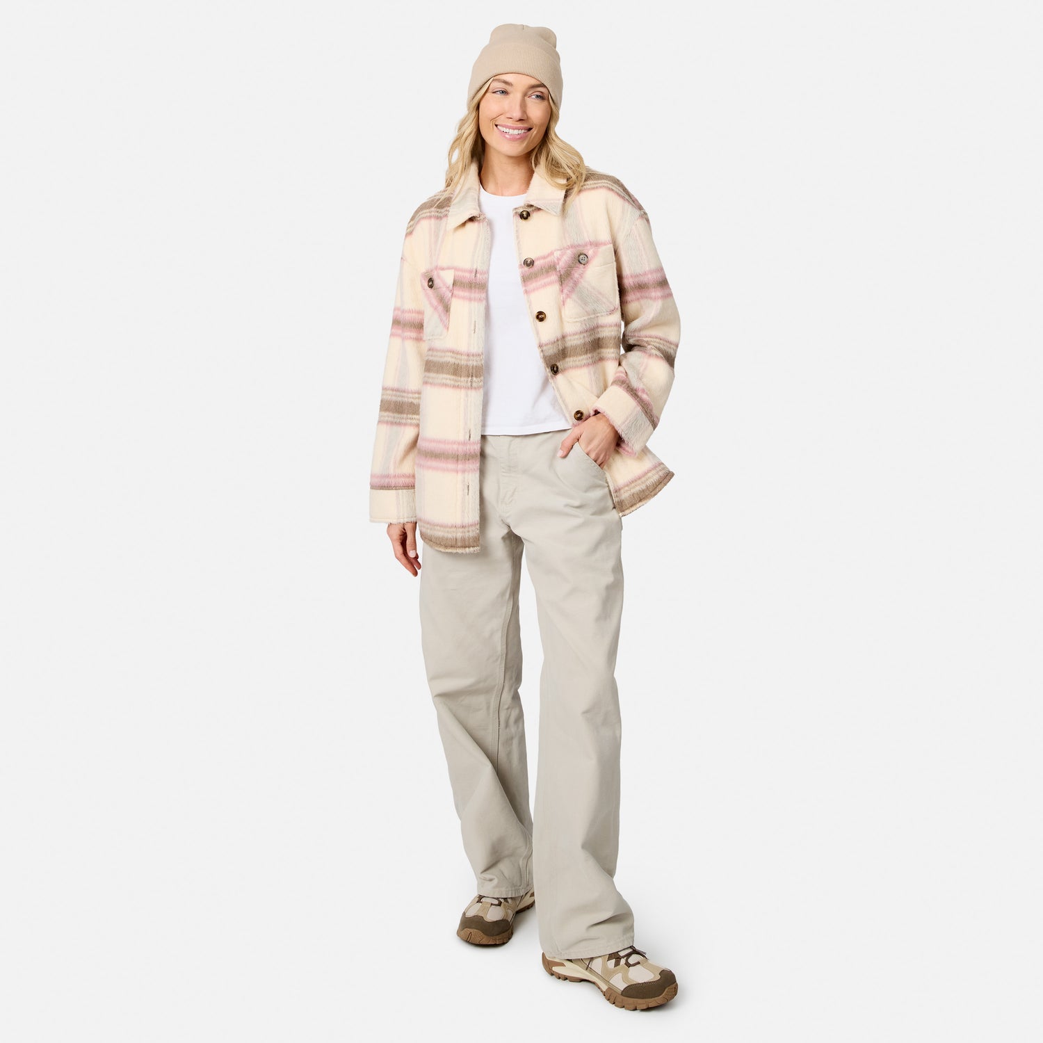 Women's Hayley Plaid Shacket