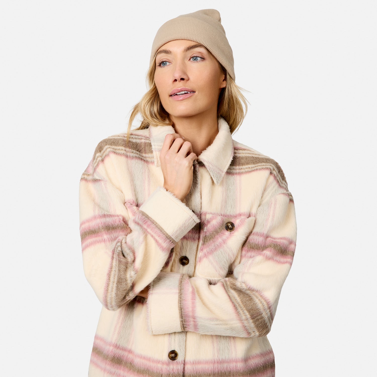 Women's Hayley Plaid Shacket